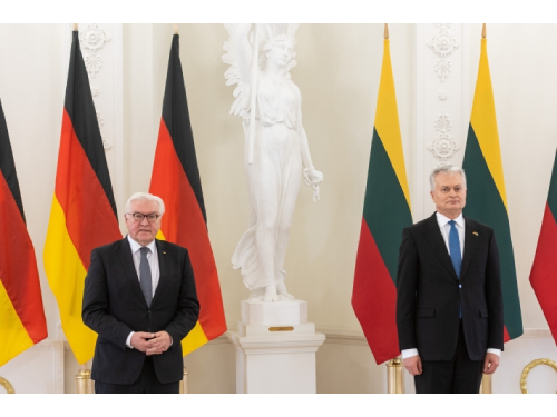 Lietuvoje lankosi Vokietijos prezidentas
