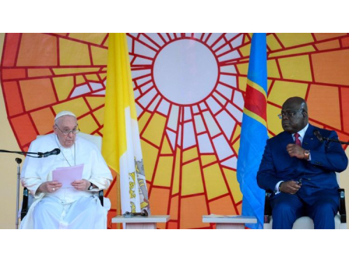 Popiežius Kongo DR: „Leiskite Afrikai būti savo likimo kūrėja“