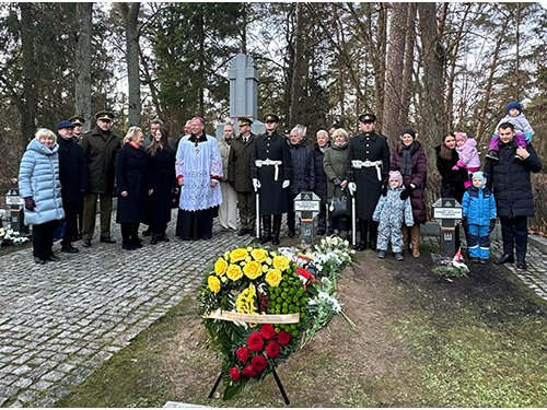 Vilniuje pašventintas paminklas Juozui Vitkui-Kazimieraičiui